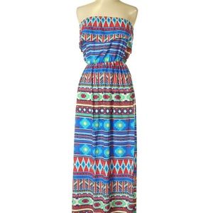 Newbery Kustom Maxi Dress Strapless Medium